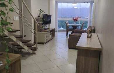 Imagem: O apartamento na cobertura possui 3 Dormitórios, 3 Banheiros