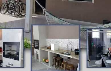 Imagem: A casa possui 3 Dormitórios, 3 Banheiros, 4 Vagas na garagem