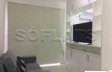 Imagem: Flat mobiliado disponível para locação muito próximo da