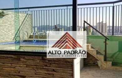 Imagem: O apartamento na cobertura possui 3 Dormitórios, 2 Banheiros