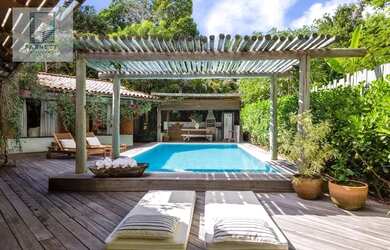 Imagem: A casa para alugar possui 4 Dormitórios, 5 Banheiros, 2 Vagas