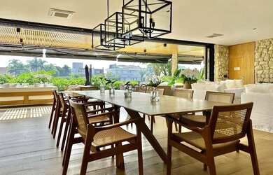 Imagem 14: Mansão beira lago mobiliada e decorada com piscina térmica e 5 suítes...