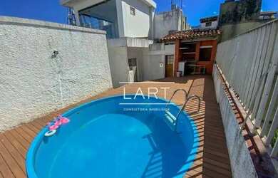 Imagem: O apartamento na cobertura para alugar possui 4 Dormitórios