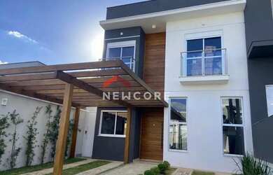 Imagem: A casa em condomínio possui 3 Dormitórios, 3 Banheiros, 2