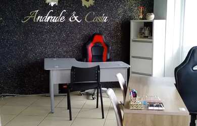 Imagem 2: Escritório mobiliado para aluguel com 30m² , varanda e vista mar espetacular...