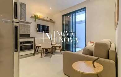 Imagem: O apartamento possui 1 Dormitório, 1 Banheiro, 50m² de Área