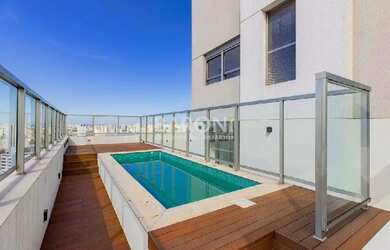 Imagem: O apartamento na cobertura possui 5 Dormitórios, 5 Banheiros