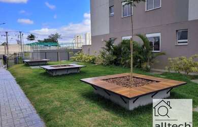 Imagem: O apartamento possui 2 Dormitórios, 1 Banheiro, 1 Vaga na garagem