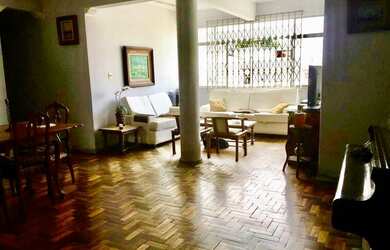 Imagem: O apartamento na cobertura possui 4 Dormitórios, 2 Banheiros