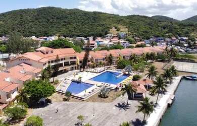 Imagem 1: Aluguel em Cabo Frio. Piscina, Churrasqueira, Imóvel mobiliadoeAr-condicionado