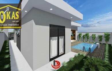 Imagem: A casa em condomínio possui 3 Dormitórios, 4 Banheiros, 4