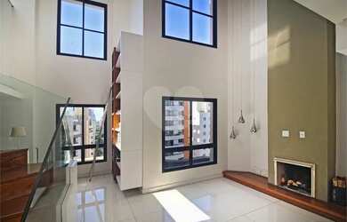 Imagem: O apartamento na cobertura possui 3 Dormitórios, 5 Banheiros