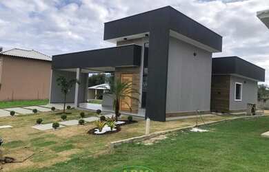 Imagem: A casa em condomínio possui 3 Dormitórios, 2 Banheiros, 1