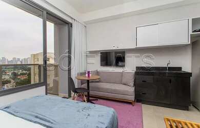 Imagem 3: Studio residencial VN Alvorada disponível para locação com 26m², 1...