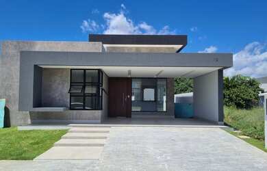 Imagem: A casa em condomínio possui 3 Dormitórios, 4 Banheiros, 2