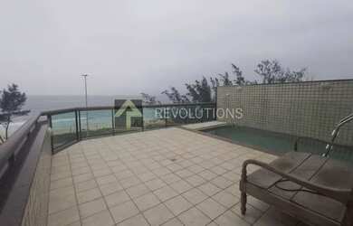 Imagem: O apartamento na cobertura possui 4 Dormitórios, 5 Banheiros