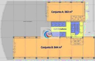 Imagem 7: Conjunto para alugar, 1207 m² - Bela Vista - São Paulo/SP