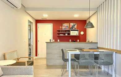 Imagem: O studio possui 1 Dormitório, 1 Banheiro, 1 Vaga na garagem