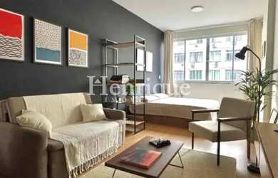 Imagem: O apartamento possui 1 Dormitório, 1 Banheiro, 35m² de Área