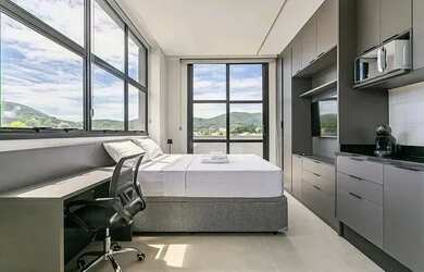 Imagem: O apartamento possui 1 Dormitório, 1 Banheiro, 29m² de Área