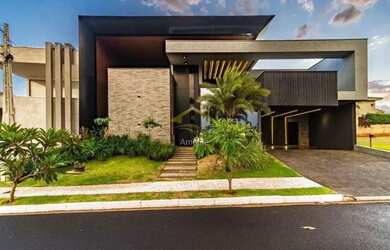 Imagem: A casa em condomínio possui 4 Dormitórios, 5 Banheiros, 4