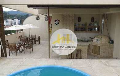 Imagem: O apartamento na cobertura possui 3 Dormitórios, 3 Banheiros