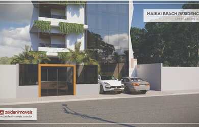 Imagem: O apartamento possui 1 Dormitório, 1 Banheiro, 1 Vaga na garagem