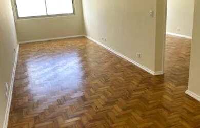 Imagem: O apartamento possui 1 Dormitório, 1 Banheiro, 1 Vaga na garagem