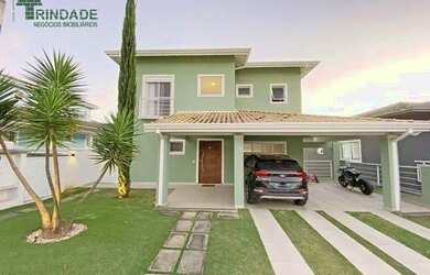 Imagem: A casa em condomínio possui 3 Dormitórios, 3 Banheiros, 5