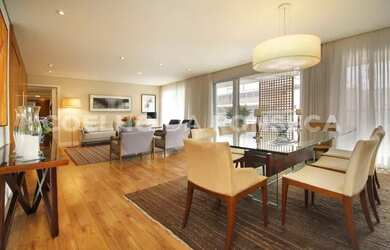 Imagem: O apartamento na cobertura possui 4 Dormitórios, 4 Banheiros