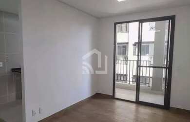 Imagem: O apartamento possui 1 Dormitório, 1 Banheiro, 1 Vaga na garagem