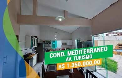 Imagem: A casa em condomínio possui 3 Dormitórios, 2 Banheiros, 4