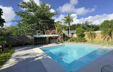 Imagem: A casa em condomínio possui 5 Dormitórios, 5 Banheiros, 5