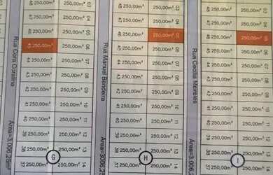 Imagem: O terreno possui 250m² de Área e está localizado em Uberaba