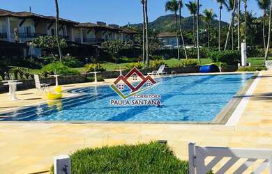 Imagem: A casa em condomínio possui 4 Dormitórios, 4 Banheiros, 3