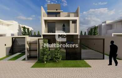 Imagem: A casa possui 3 Dormitórios, 3 Banheiros, 2 Vagas na garagem