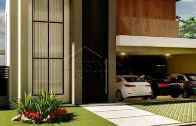 Imagem: A casa em condomínio possui 4 Dormitórios, 5 Banheiros, 4