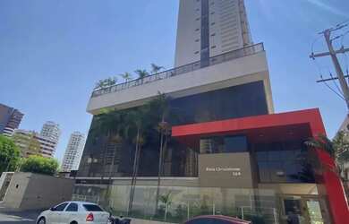 Imagem: O apartamento possui 1 Dormitório, 1 Banheiro, 1 Vaga na garagem