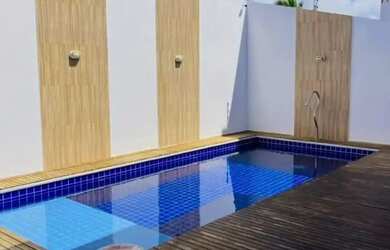 Imagem: A casa em condomínio possui 3 Dormitórios, 2 Banheiros, 4