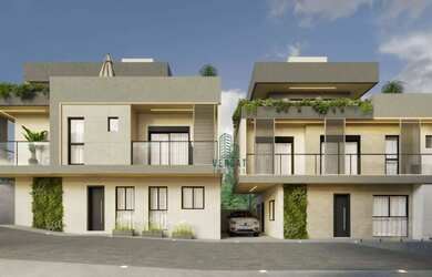 Imagem: A casa em condomínio possui 3 Dormitórios, 4 Banheiros, 2