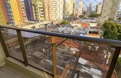 Imagem: O apartamento possui 1 Dormitório, 1 Banheiro, 1 Vaga na garagem