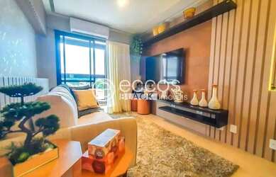 Imagem: O apartamento possui 1 Dormitório, 1 Banheiro, 1 Vaga na garagem