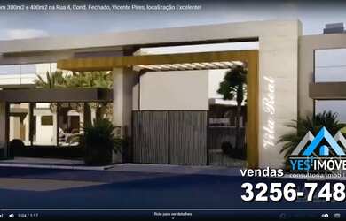 Imagem: O terreno possui 400m² de Área e Imóvel novo e está localizado