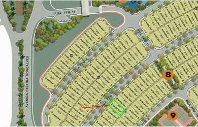 Imagem: O terreno possui 299m² de Área e está localizado em Conjunto