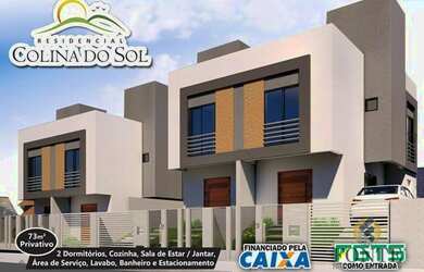 Imagem: A casa em condomínio possui 2 Dormitórios, 1 Banheiro, 1 Vaga