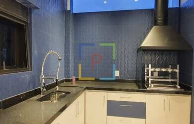 Imagem: O apartamento na cobertura possui 4 Dormitórios, 5 Banheiros