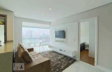 Imagem 2: Apartamento para Aluguel - Chácara Santo Antonio, 1 Quarto, 55 m2