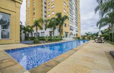 Imagem: O apartamento na cobertura possui 3 Dormitórios, 5 Banheiros