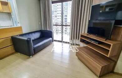 Imagem: O studio possui 2 Dormitórios, 1 Banheiro, 1 Vaga na garagem