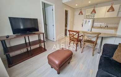Imagem 2: Flat com 1 dormitório para alugar, 32 m² por R$ 6.500/mês na Vila Olímpia...